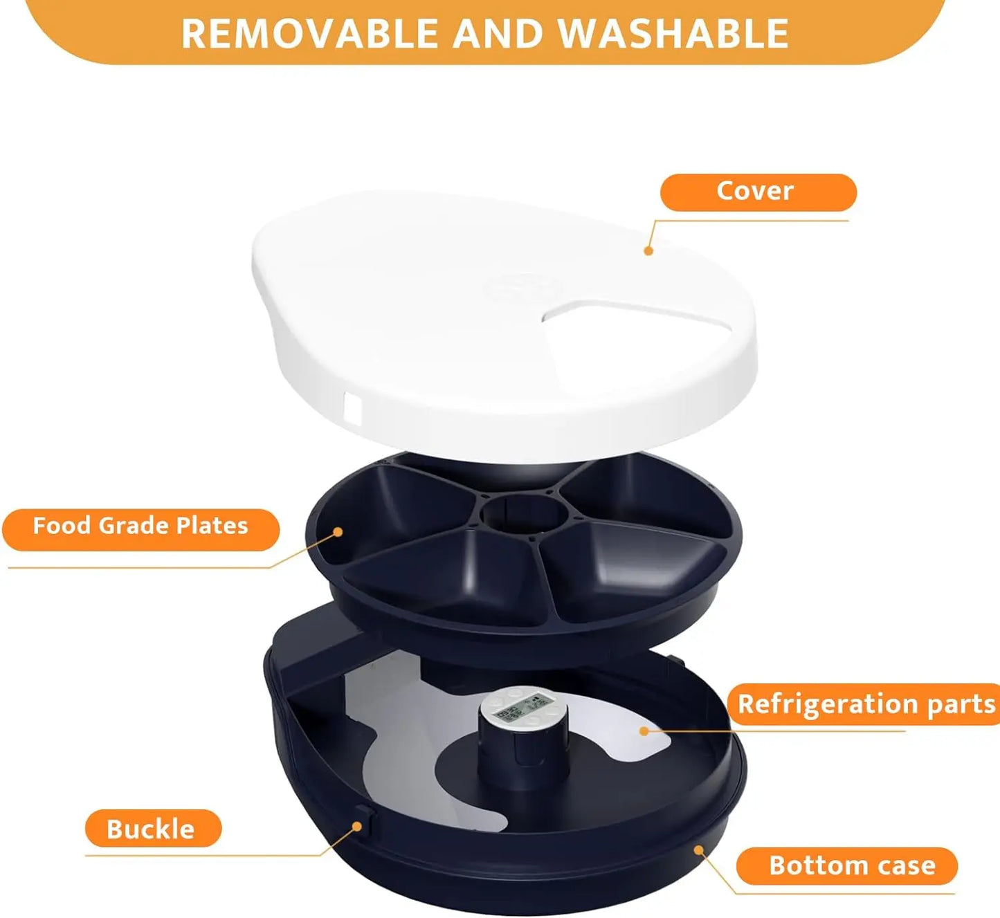 Automatic Cat Feeder with Cooling: Keep Your Cat’s Food Fresh and Serve Perfect Portions