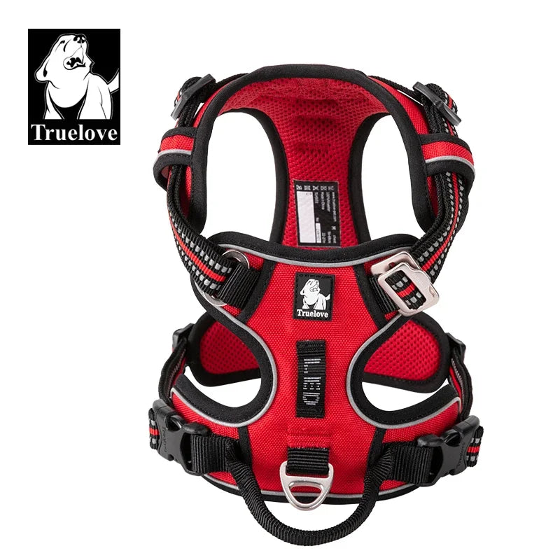 Truelove Pet Reflective Nylon Collar & Leash: High-Visibility, Durable Gear for Dogs
