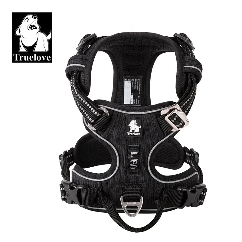 Truelove Pet Reflective Nylon Collar & Leash: High-Visibility, Durable Gear for Dogs
