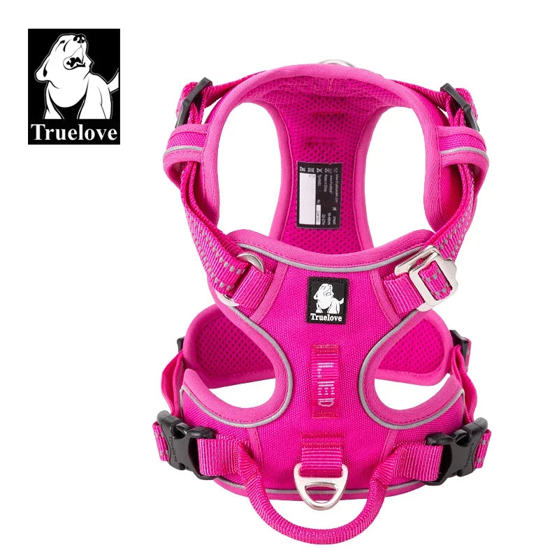 Truelove Pet Reflective Nylon Collar & Leash: High-Visibility, Durable Gear for Dogs