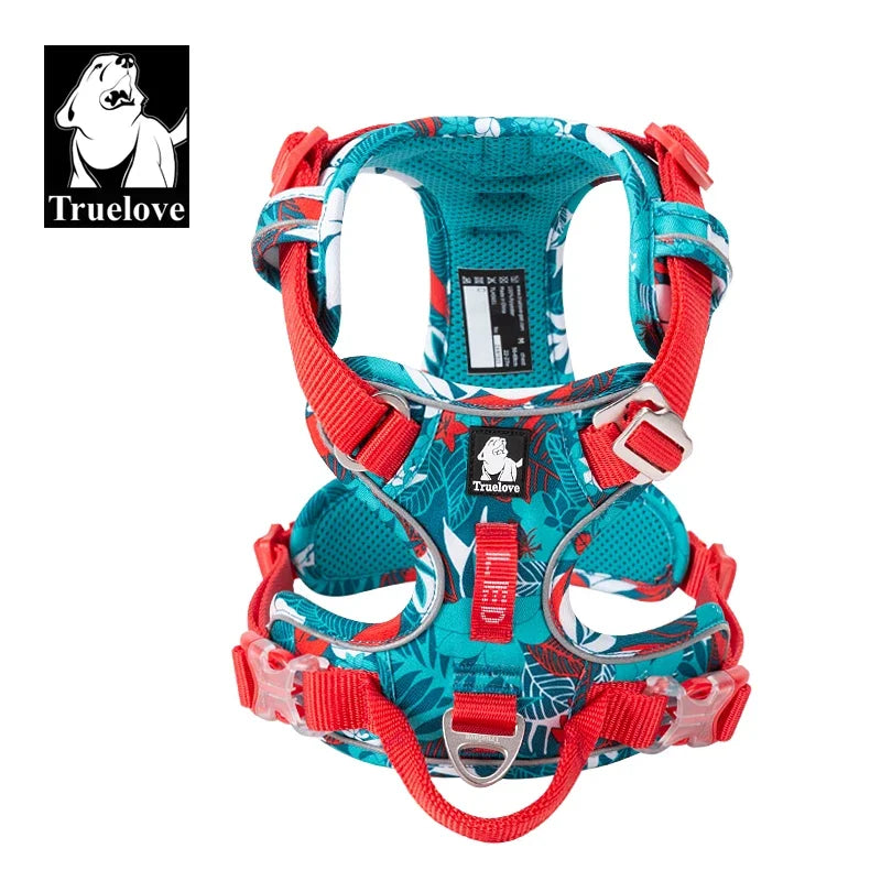 Truelove Pet Reflective Nylon Collar & Leash: High-Visibility, Durable Gear for Dogs