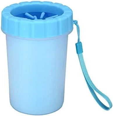 Paw Cleaner for Dogs: Medium Dog Paw Washer Cup for Muddy Paws Portable Pet Foot Cleaner with Soft Bristles