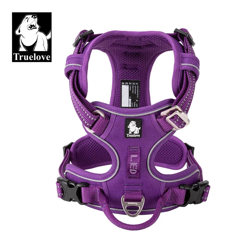 Truelove Pet Reflective Nylon Collar & Leash: High-Visibility, Durable Gear for Dogs