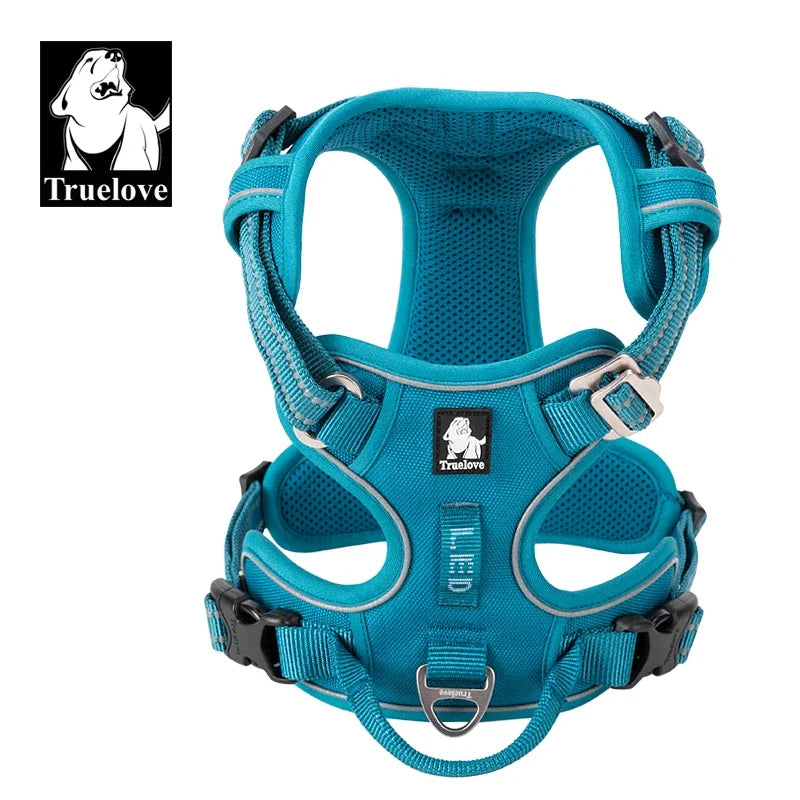 Truelove Pet Reflective Nylon Collar & Leash: High-Visibility, Durable Gear for Dogs