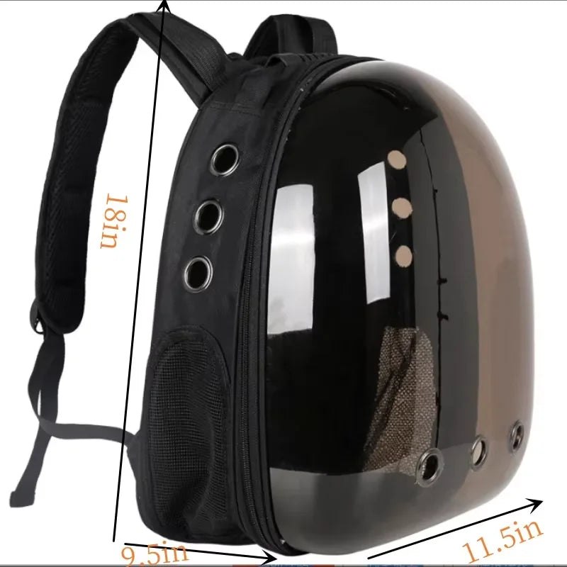 Space Capsule Cat Carrier Backpack: Stylish and Comfortable Pet Carrier for Travel