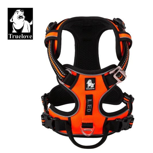 Truelove Pet Reflective Nylon Collar & Leash: High-Visibility, Durable Gear for Dogs