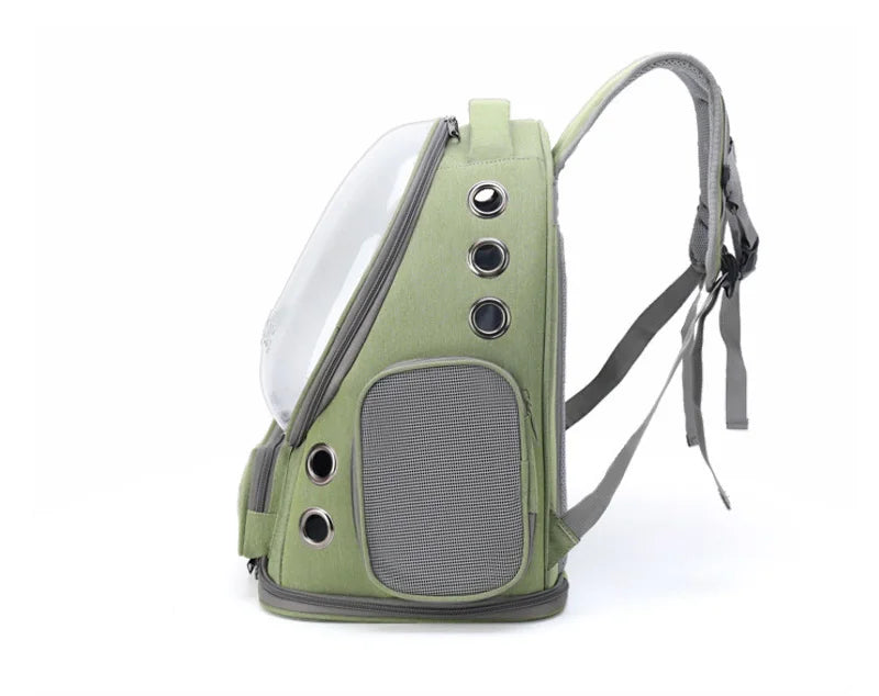 Transparent Pet Carrier Backpack for Cats & Small Dogs: Durable, Comfortable, and Stylish Travel Solution